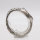 Herrenuhr, Regent, Edelstahl, schwarzes Blatt
