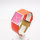 Damenuhr, Jacques Lemans, DC-Design, orange-pink