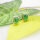 Ohrstecker mit Tsavorit Cabochon, 750/Gelbgold