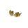 Ohrstecker 585/Gelbgold mit Brillanten zus. 0,44ct  Tw/SI