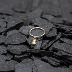 Nugget-Ring 585/Gelbgold