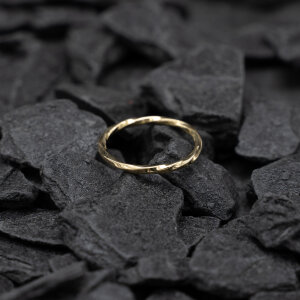 Ring gedreht, 750/Gelbgold