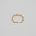 Ring gedreht, 750/Gelbgold