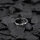 Ring leicht gedreht, Silber