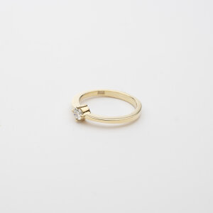 Verlobungsring 585/Gelbgold