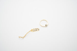 Verlobungsring 585/Gelbgold