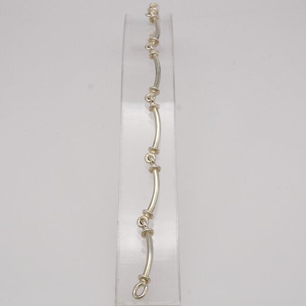 Armband, Stäbchen- Silber, Handarbeit