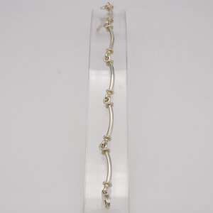 Armband, Stäbchen- Silber, Handarbeit
