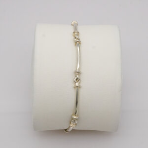 Armband, Stäbchen- Silber, Handarbeit