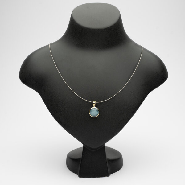 Anhänger mit Aquamarine 585/Gelbgold