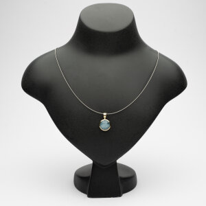 Anhänger mit Aquamarine 585/Gelbgold