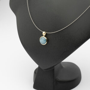 Anhänger mit Aquamarine 585/Gelbgold