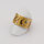 Ring, 750/°°°Rot-Weißgold, Einzelstück, Handarbeit