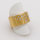 Ring, 750/&deg;&deg;&deg;Gelbgold, Brillanten, Einzelst&uuml;ck, Handarbeit